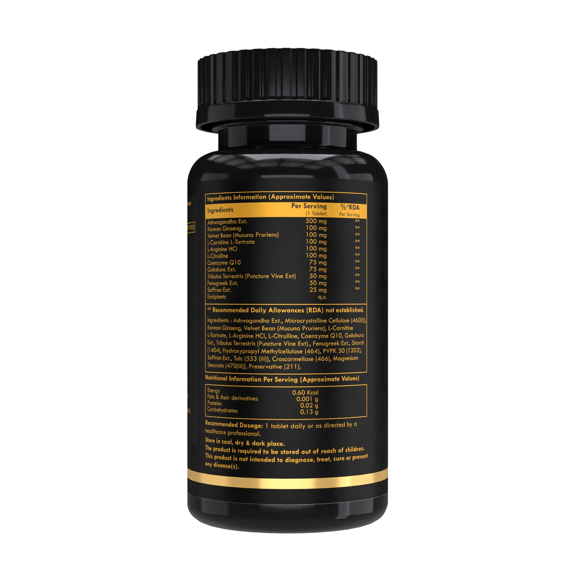 Aarkios More for Him Energy and Libido Booster Tablets for Men 30 Tablets 6.webp